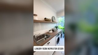 ランドリールームのインスピレーションデザイン