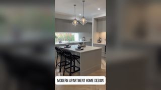 モダンなアパートの家のデザイン