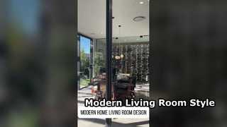 モダンなホームリビングルームのデザイン